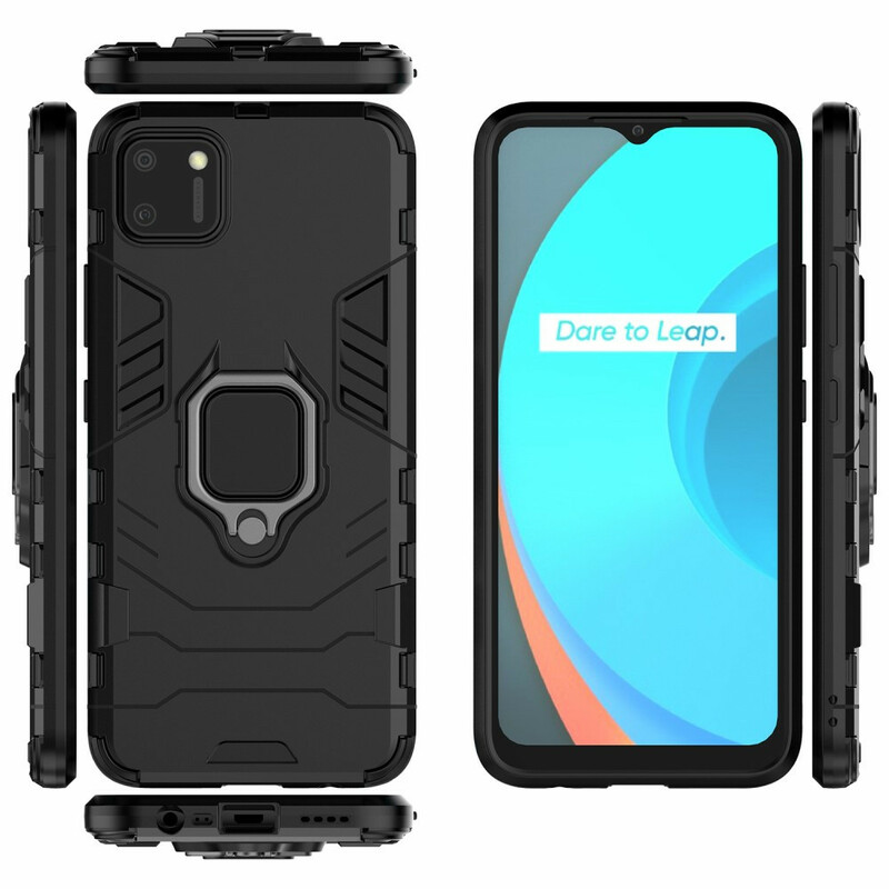 Coque Realme C11 Ring Résistante Coque Realme C11 Ring Résistante