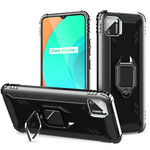 Coque Realme C11 Ring et Fibre Carbone Coque Realme C11 Ring et Fibre Carbone