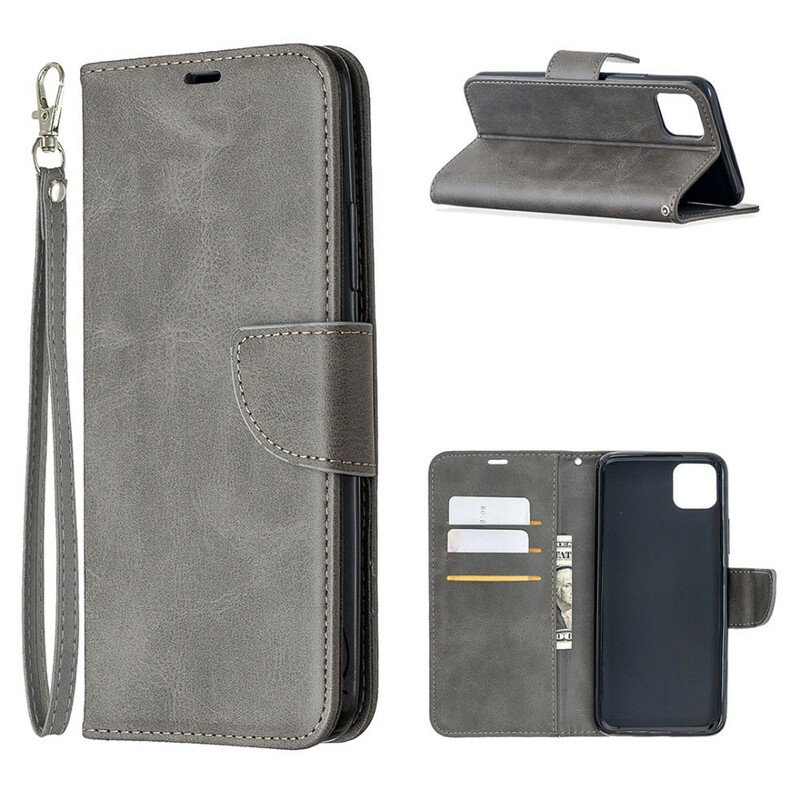 Housse Realme C11 Lisse Rabat Oblique