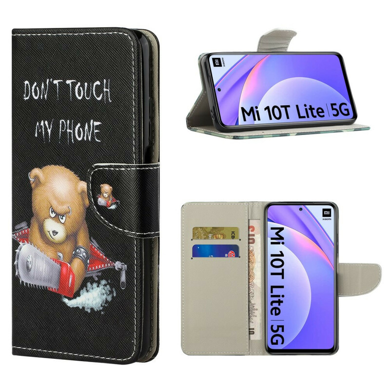 Housse Xiaomi Mi 10T Lite Ours Dangereux Housse Xiaomi Mi 10T Lite Ours Dangereux