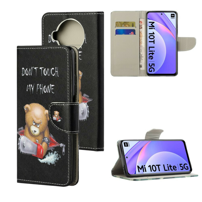 Housse Xiaomi Mi 10T Lite Ours Dangereux Housse Xiaomi Mi 10T Lite Ours Dangereux