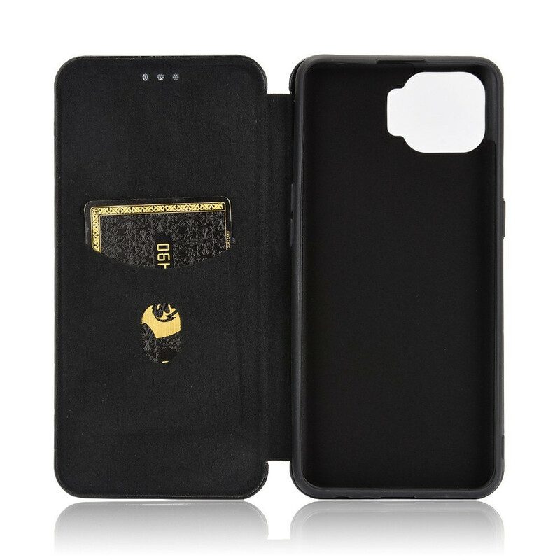 Flip Cover Realme 7 Pro Silicone Carbone Coloré Flip Cover Realme 7 Pro Silicone Carbone Coloré