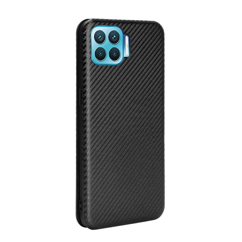 Flip Cover Realme 7 Pro Silicone Carbone Coloré Flip Cover Realme 7 Pro Silicone Carbone Coloré