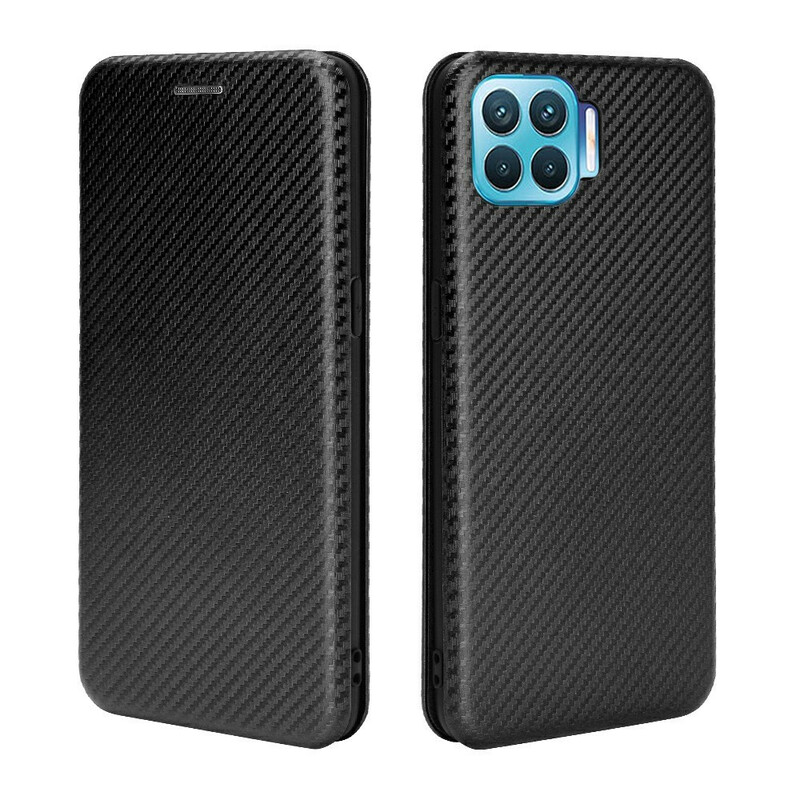 Flip Cover Realme 7 Pro Silicone Carbone Coloré Flip Cover Realme 7 Pro Silicone Carbone Coloré
