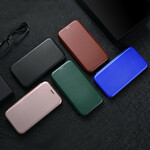 Flip Cover Realme 7 Pro Silicone Carbone Coloré Flip Cover Realme 7 Pro Silicone Carbone Coloré