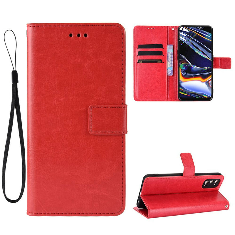 Housse Realme 7 Pro Simili Cuir Flashy Housse Realme 7 Pro Simili Cuir Flashy