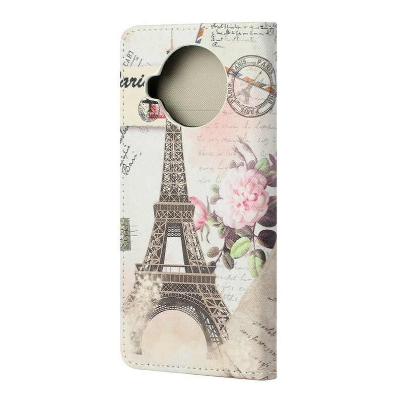 Housse Xiaomi Mi 10T Lite Tour Eiffel Rétro Housse Xiaomi Mi 10T Lite Tour Eiffel Rétro