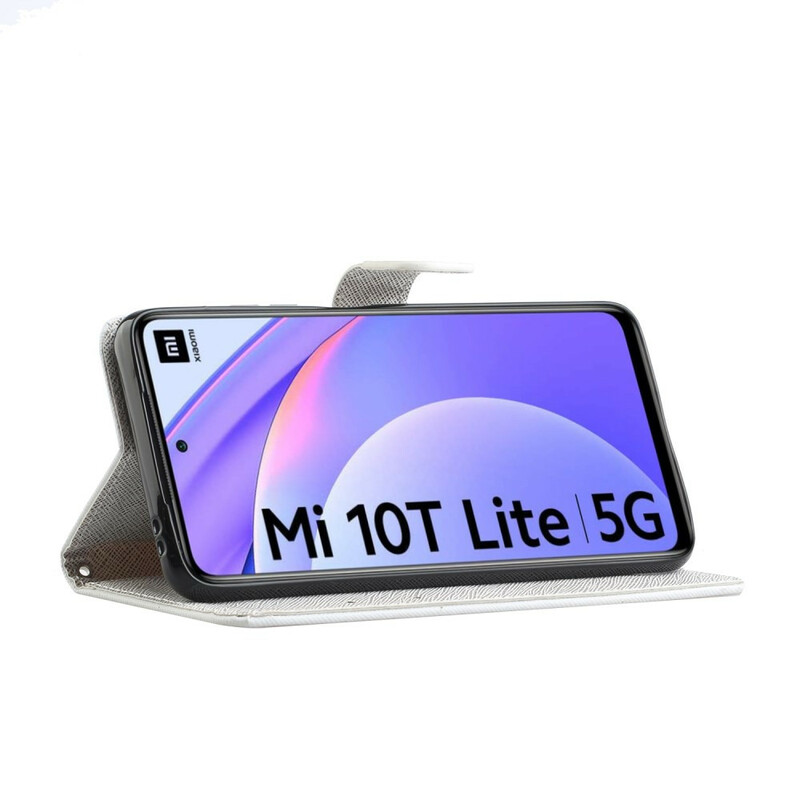Housse Xiaomi Mi 10T Lite Funky Cats à Lanière Housse Xiaomi Mi 10T Lite Funky Cats à Lanière