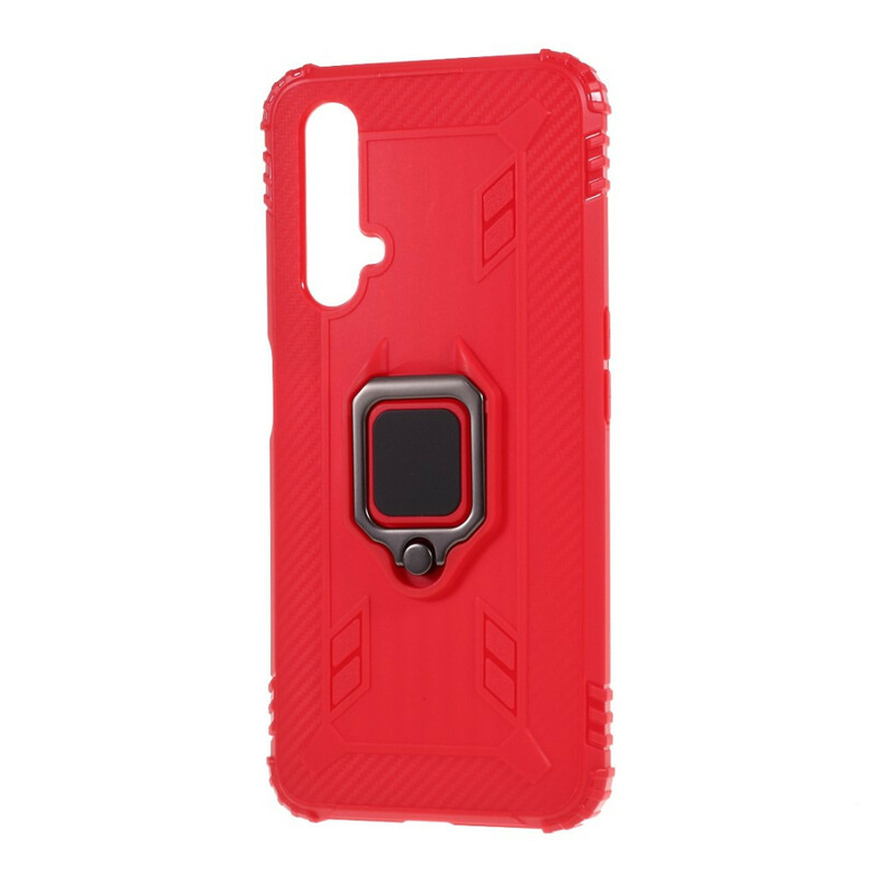 Coque Realme X50 Ring et Fibre Carbone Coque Realme X50 Ring et Fibre Carbone