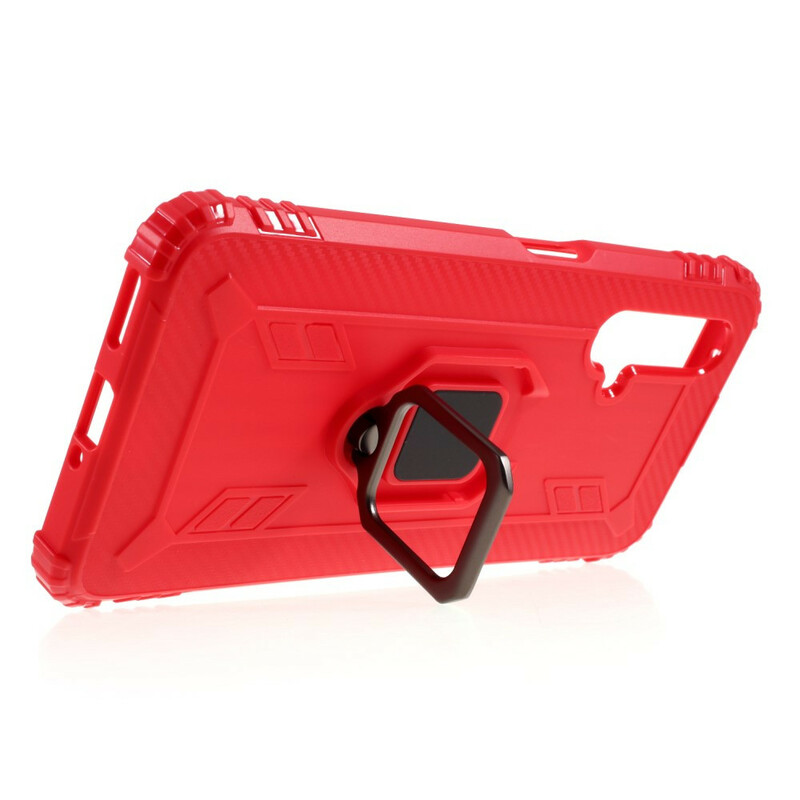 Coque Realme X50 Ring et Fibre Carbone Coque Realme X50 Ring et Fibre Carbone