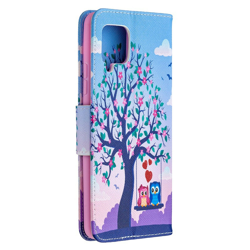 Housse Samsung Galaxy A42 5G Hiboux Sur La Balançoire Housse Samsung Galaxy A42 5G Hiboux Sur La Balançoire