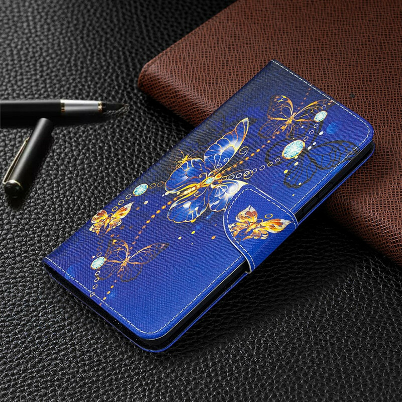 Housse Samsung Galaxy A42 5G Papillons Rois Housse Samsung Galaxy A42 5G Papillons Rois