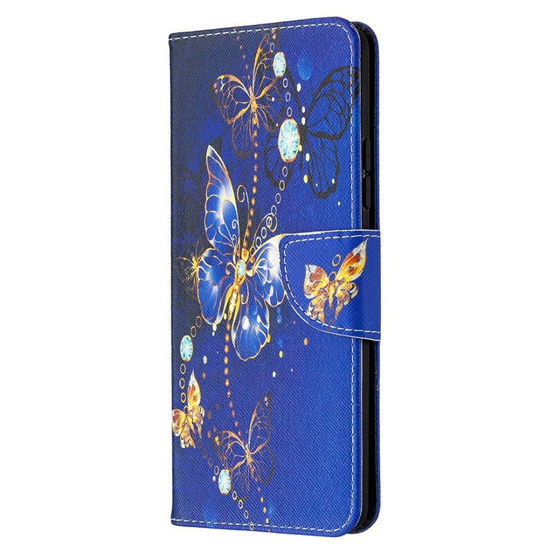 Housse Samsung Galaxy A42 5G Papillons Rois Housse Samsung Galaxy A42 5G Papillons Rois