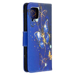 Housse Samsung Galaxy A42 5G Papillons Rois Housse Samsung Galaxy A42 5G Papillons Rois
