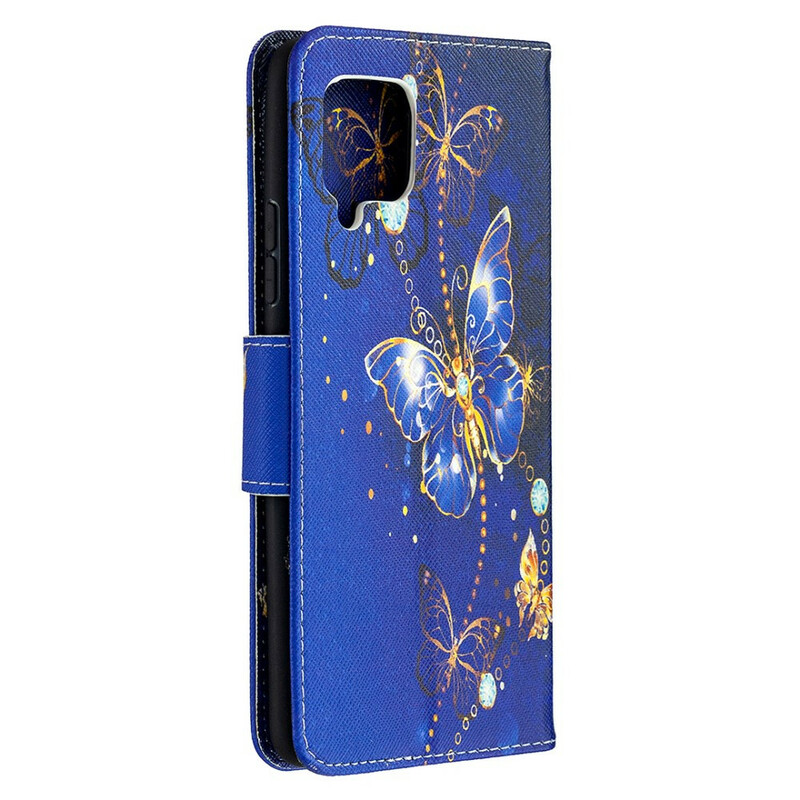 Housse Samsung Galaxy A42 5G Papillons Rois Housse Samsung Galaxy A42 5G Papillons Rois