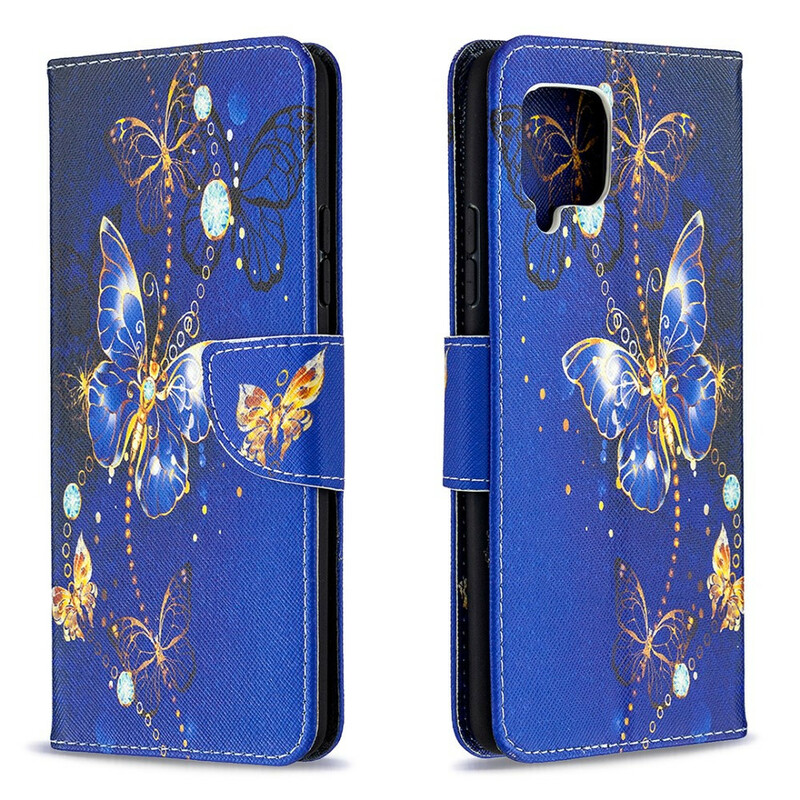 Housse Samsung Galaxy A42 5G Papillons Rois Housse Samsung Galaxy A42 5G Papillons Rois