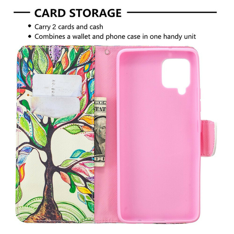 Housse Samsung Galaxy A42 5G Arbre Coloré Housse Samsung Galaxy A42 5G Arbre Coloré