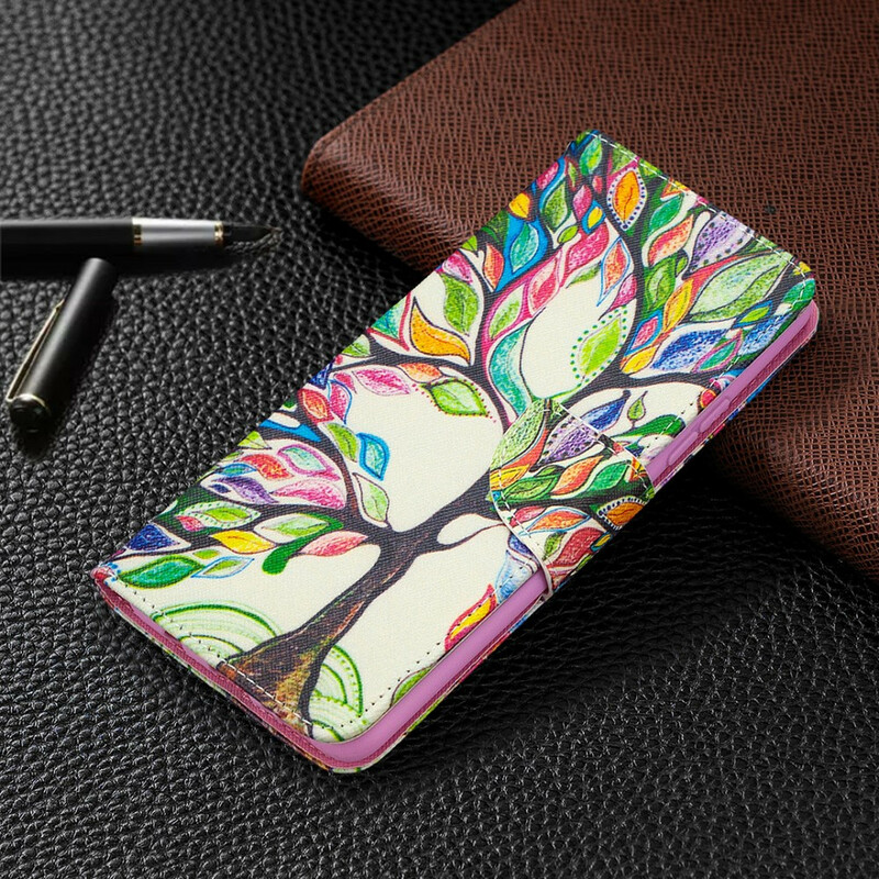 Housse Samsung Galaxy A42 5G Arbre Coloré Housse Samsung Galaxy A42 5G Arbre Coloré