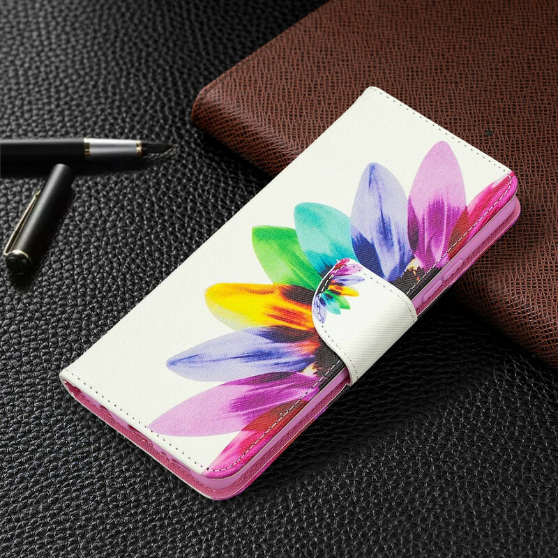 Housse Samsung Galaxy A42 5G Fleur Aquarelle Housse Samsung Galaxy A42 5G Fleur Aquarelle