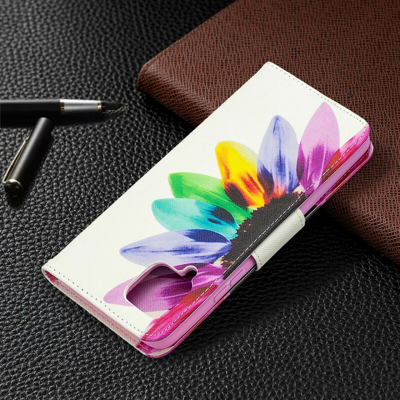 Housse Samsung Galaxy A42 5G Fleur Aquarelle Housse Samsung Galaxy A42 5G Fleur Aquarelle