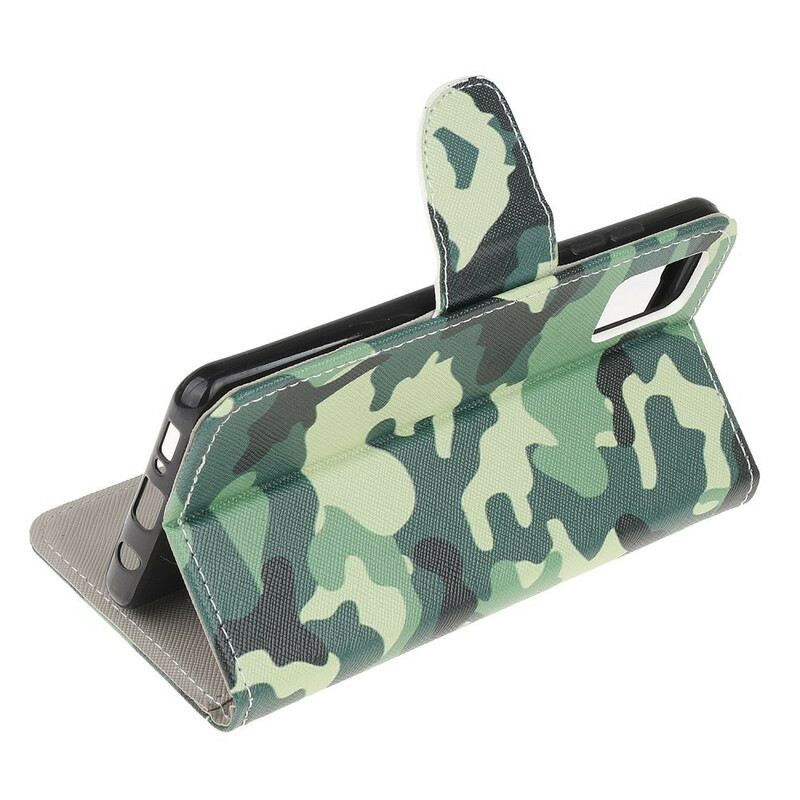 Housse Samsung Galaxy A51 5G Camouflage Militaire