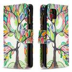 Housse Samsung Galaxy A42 5G Poche Zippée Arbre Housse Samsung Galaxy A42 5G Poche Zippée Arbre