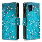 Housse Samsung Galaxy A42 5G Poche Zippée Arbre