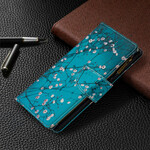 Housse Samsung Galaxy A42 5G Poche Zippée Arbre
