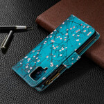 Housse Samsung Galaxy A42 5G Poche Zippée Arbre