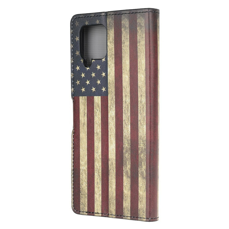 Housse Samsung Galaxy A42 5G Drapeau Américain Housse Samsung Galaxy A42 5G Drapeau Américain