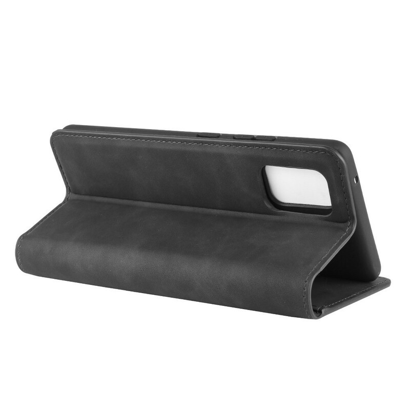 Flip Cover Samsung Galaxy A51 5G Effet Cuir Douceur Flip Cover Samsung Galaxy A51 5G Effet Cuir Douceur