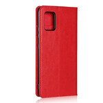 Flip Cover Samsung Galaxy A51 5G Cuir Véritable Flip Cover Samsung Galaxy A51 5G Cuir Véritable