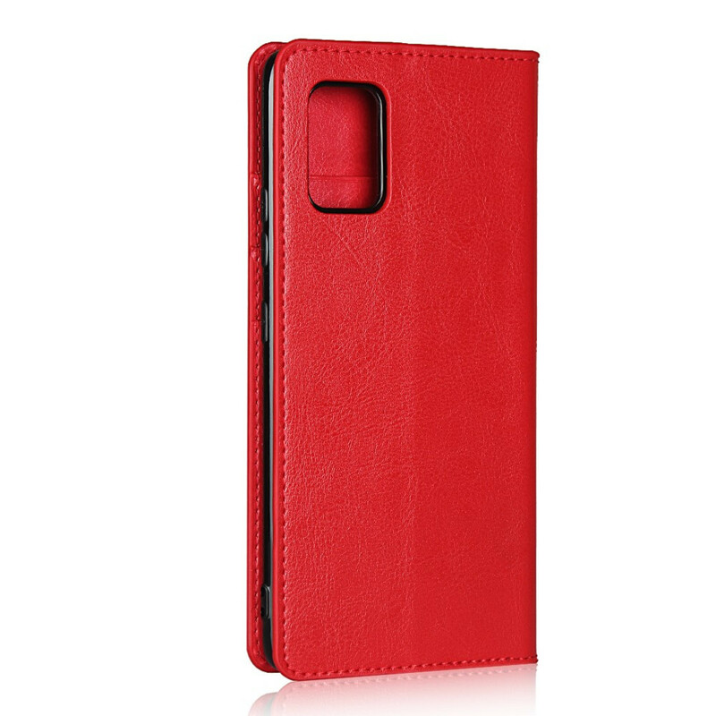 Flip Cover Samsung Galaxy A51 5G Cuir Véritable Flip Cover Samsung Galaxy A51 5G Cuir Véritable