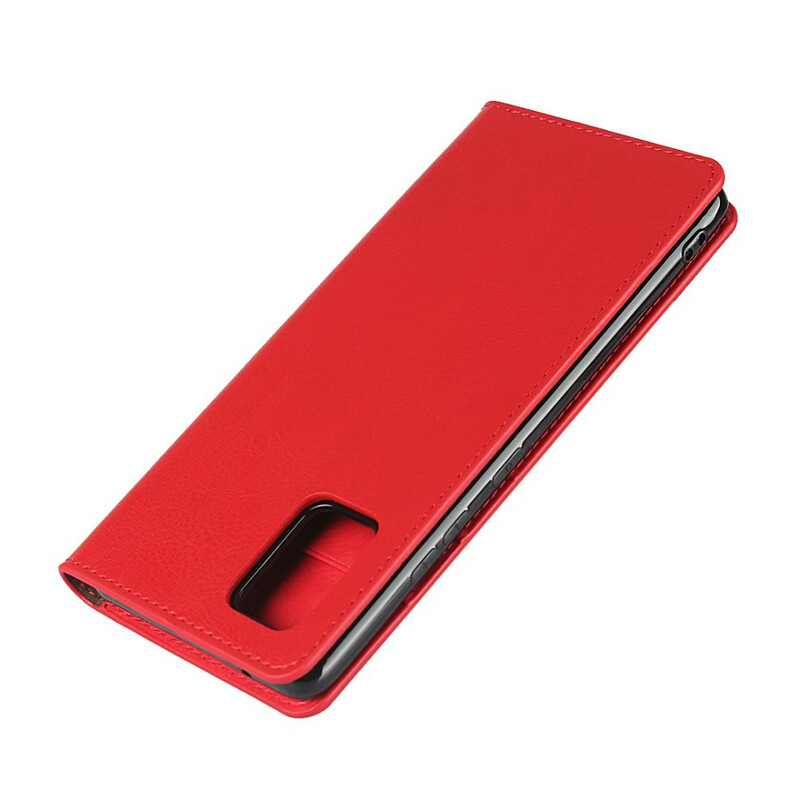 Flip Cover Samsung Galaxy A51 5G Cuir Véritable Flip Cover Samsung Galaxy A51 5G Cuir Véritable