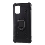 Coque Samsung Galaxy A51 5G Ring et Fibre Carbone Coque Samsung Galaxy A51 5G Ring et Fibre Carbone