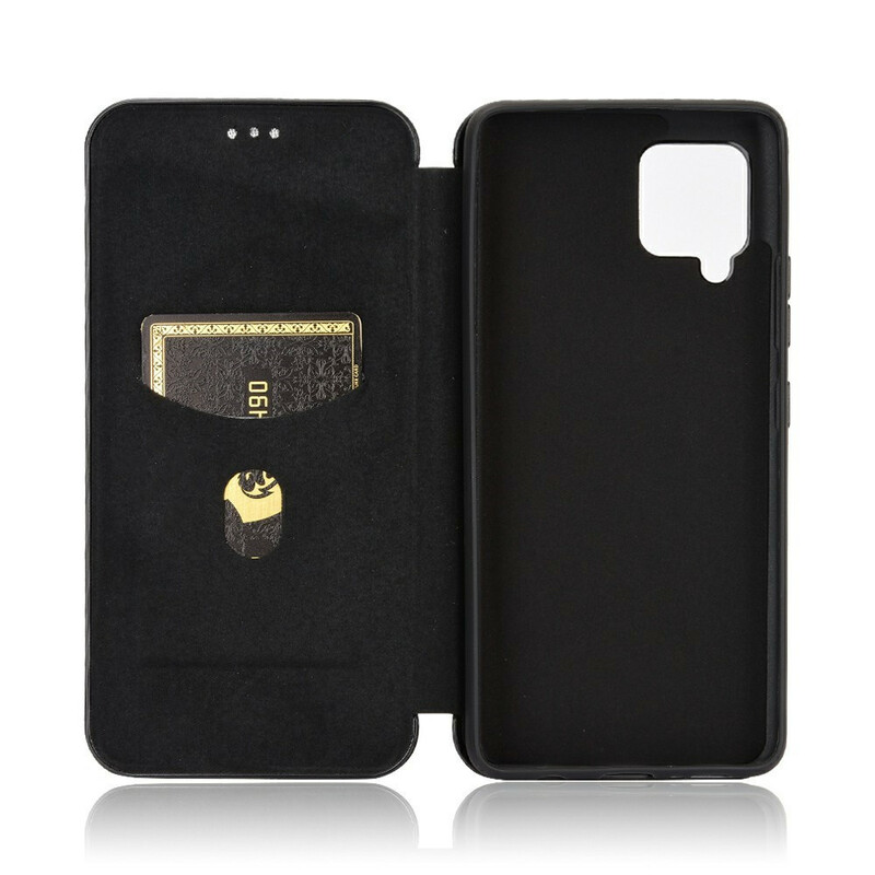 Flip Cover Samsung Galaxy A42 5G Fibre Carbone Flip Cover Samsung Galaxy A42 5G Fibre Carbone