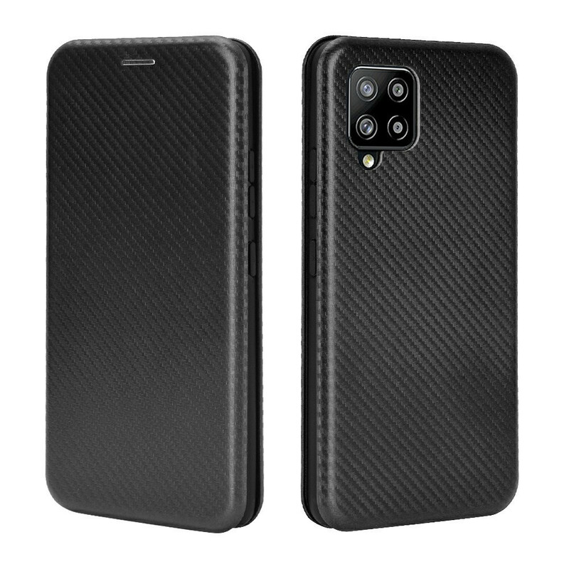 Flip Cover Samsung Galaxy A42 5G Fibre Carbone Flip Cover Samsung Galaxy A42 5G Fibre Carbone