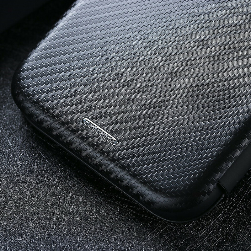 Flip Cover Samsung Galaxy A42 5G Fibre Carbone Flip Cover Samsung Galaxy A42 5G Fibre Carbone