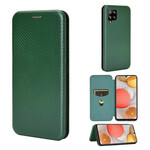 Flip Cover Samsung Galaxy A42 5G Fibre Carbone Flip Cover Samsung Galaxy A42 5G Fibre Carbone