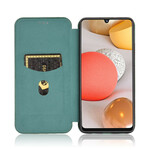Flip Cover Samsung Galaxy A42 5G Fibre Carbone Flip Cover Samsung Galaxy A42 5G Fibre Carbone