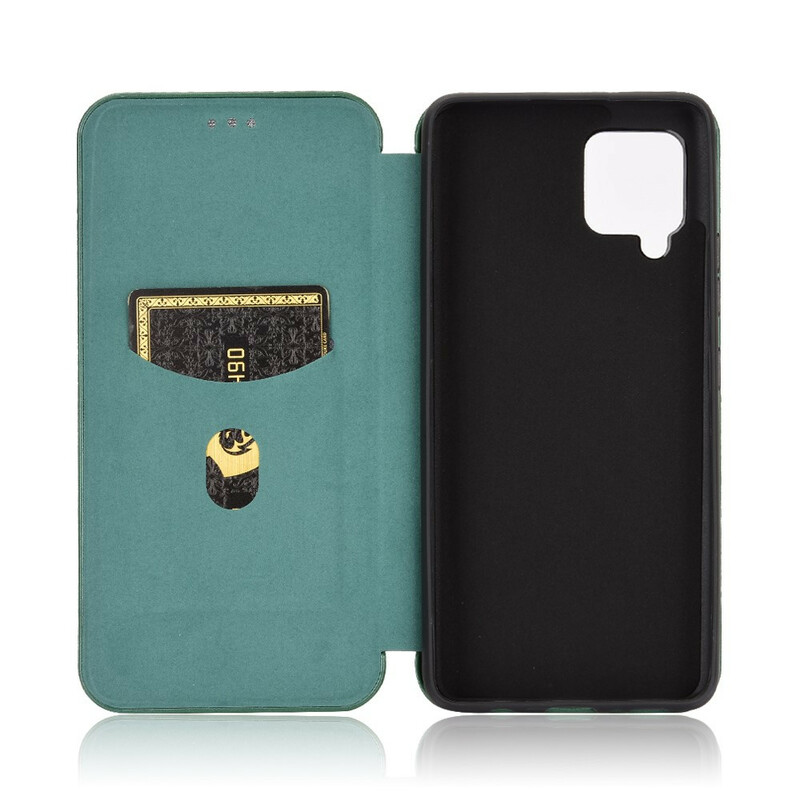 Flip Cover Samsung Galaxy A42 5G Fibre Carbone Flip Cover Samsung Galaxy A42 5G Fibre Carbone