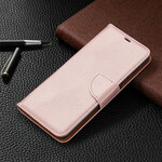 Housse Samsung Galaxy A42 5G Litchi Rabat Oblique