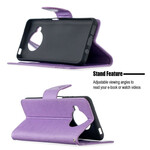 Housse Xiaomi Mi 10T Lite Papillons Imprimés à Lanière