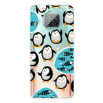 Coque Xiaomi Mi 10T Lite Pingouins et Poissons