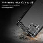 Coque Samsung Galaxy A42 5G Fibre Carbone Brossée MOFI