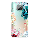 Coque Xiaomi Mi 10T Lite Transparente Fleurs Aquarelle