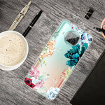 Coque Xiaomi Mi 10T Lite Transparente Fleurs Aquarelle