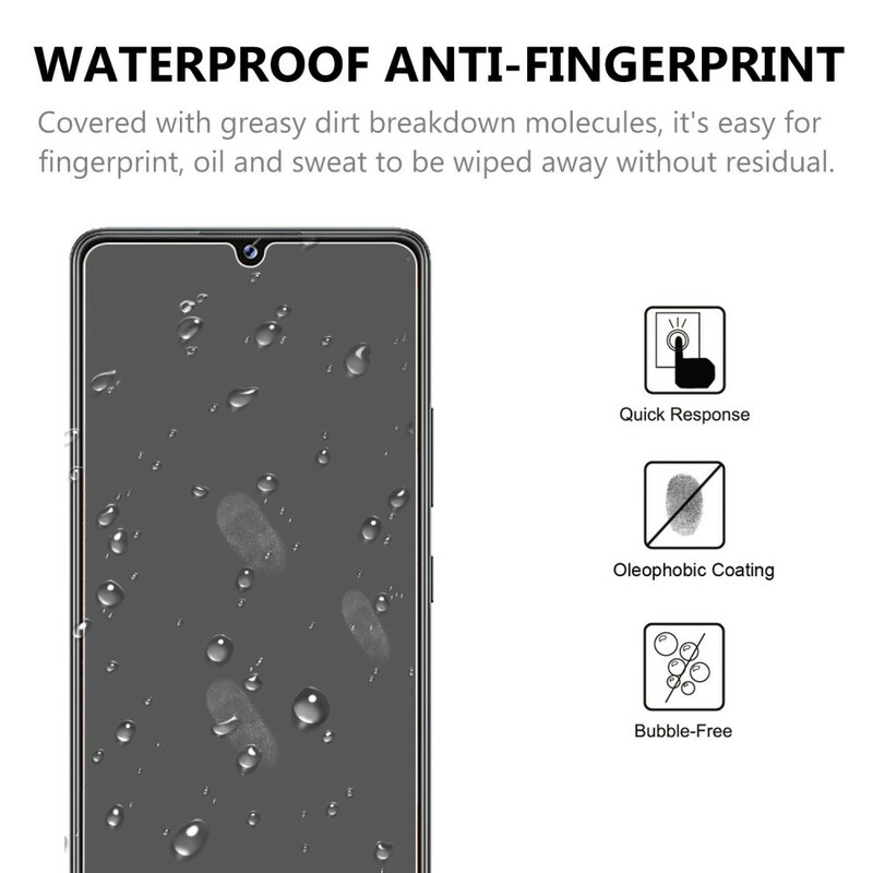Protection en verre trempé Arc Edge pour écran Samsung Galaxy A42