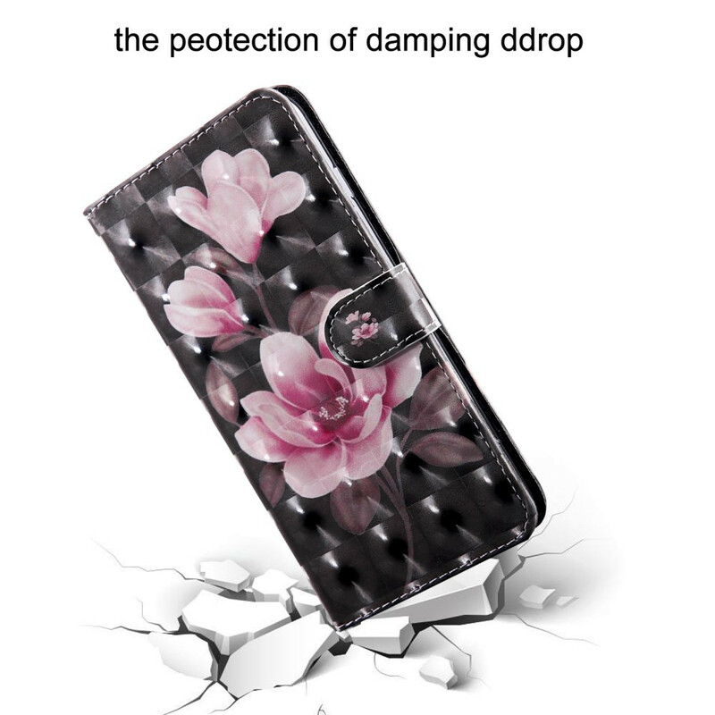 Housse Samsung Galaxy A20s Light Spot Fleurs Blossom