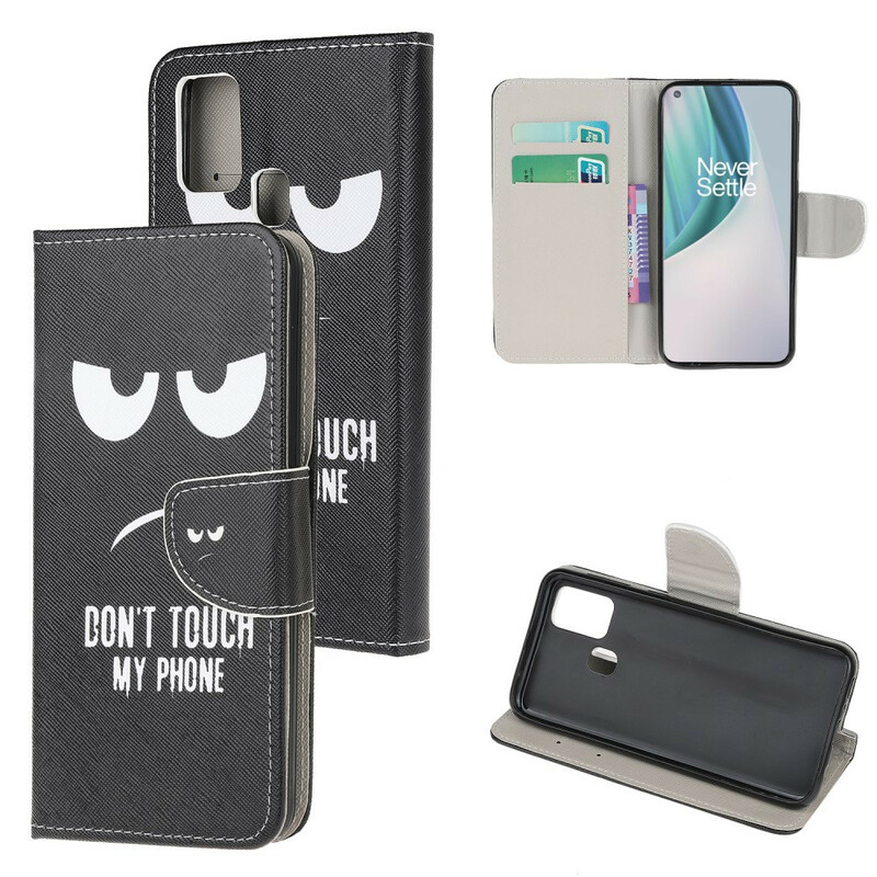 Housse OnePlus Nord N10 Don't Touch My Phone Housse OnePlus Nord N10 Don't Touch My Phone